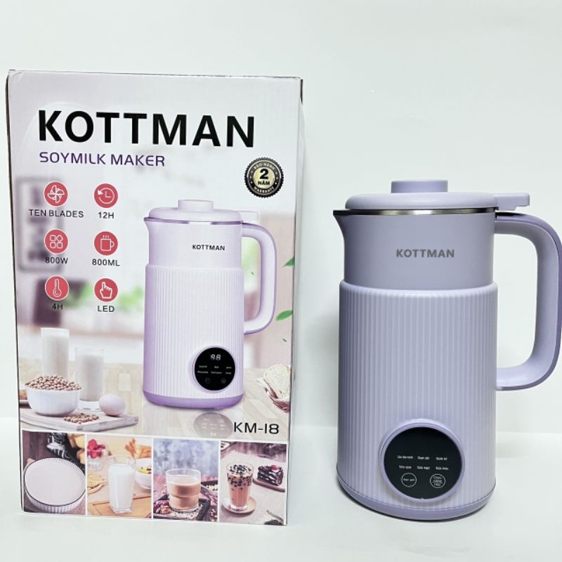 Máy làm sữa hạt kottman chính hãng tiếng việt