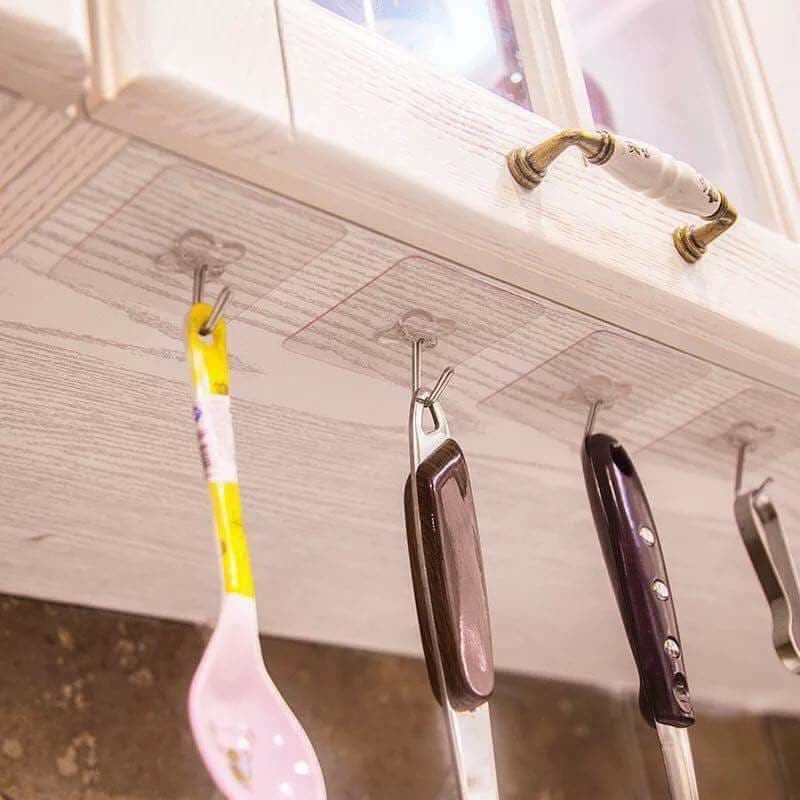 Combo 3 Móc Dán Tường Trong Suốt Siêu Dính
