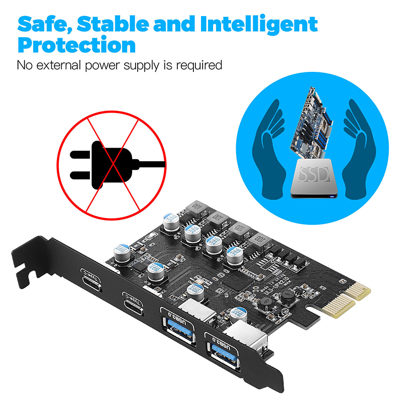 PCI%20Express%20Card%202Port%20USBA/%20USBC%205Gbps%20USB3.2%20Gen1%20USB3.0%20PCIE%20Card%20Expansion%20Add%20On%20Card%20Adapter%20For%20Windows/MacOS/Linux%20Lonni%20-%20Image%202