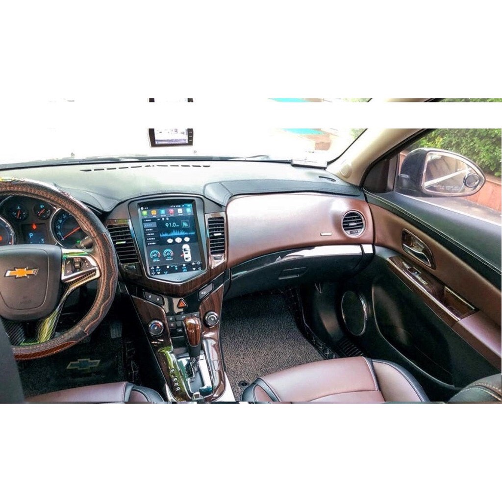 Thảm Taplo Da Vân Carbon Cao Cấp Chevrolet Cruze (các đời giống nhau)