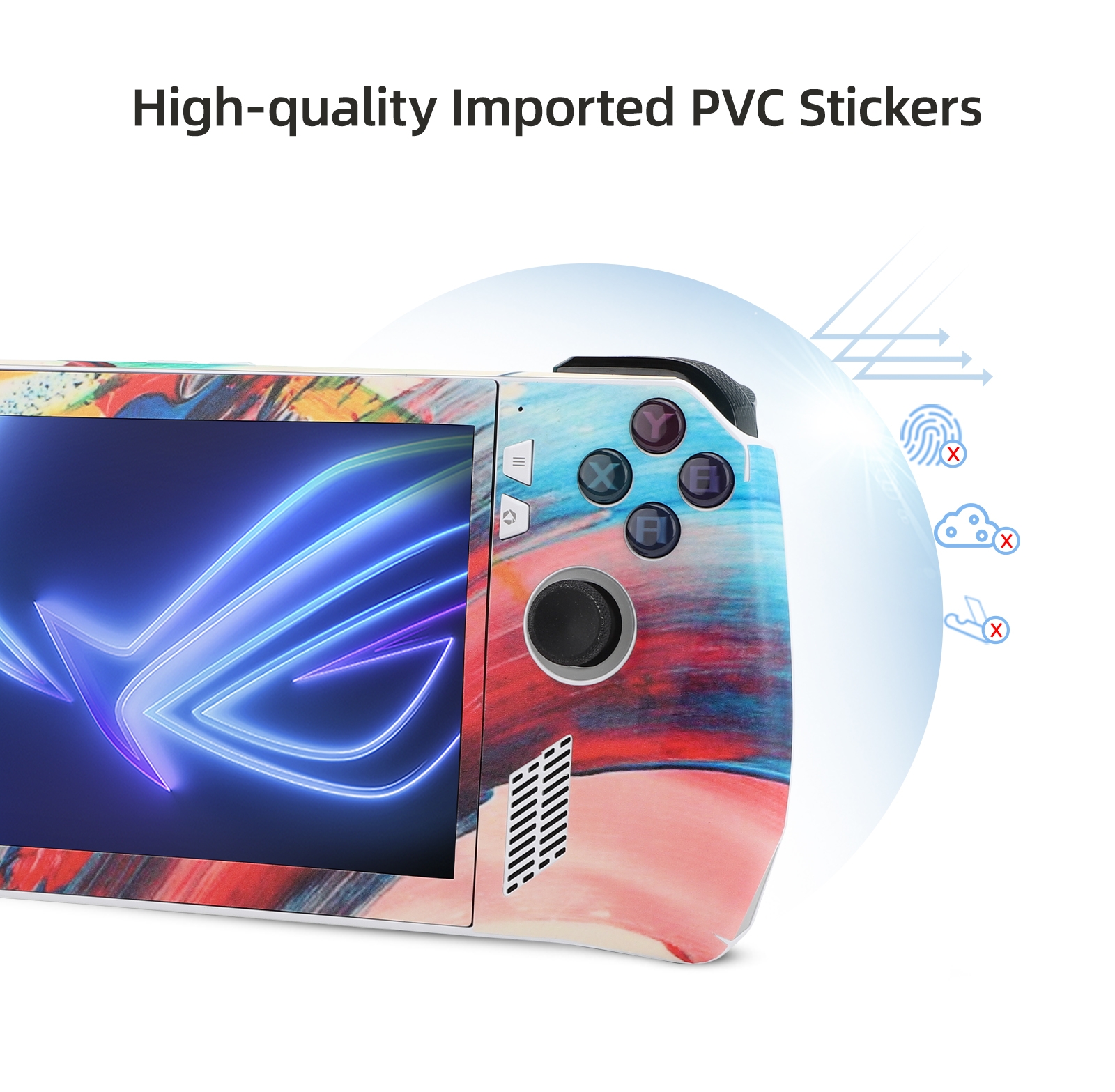 Suitable for ROG Ally Gaming Stickers for ROG Ally Gaming Scratch Protection Accessory