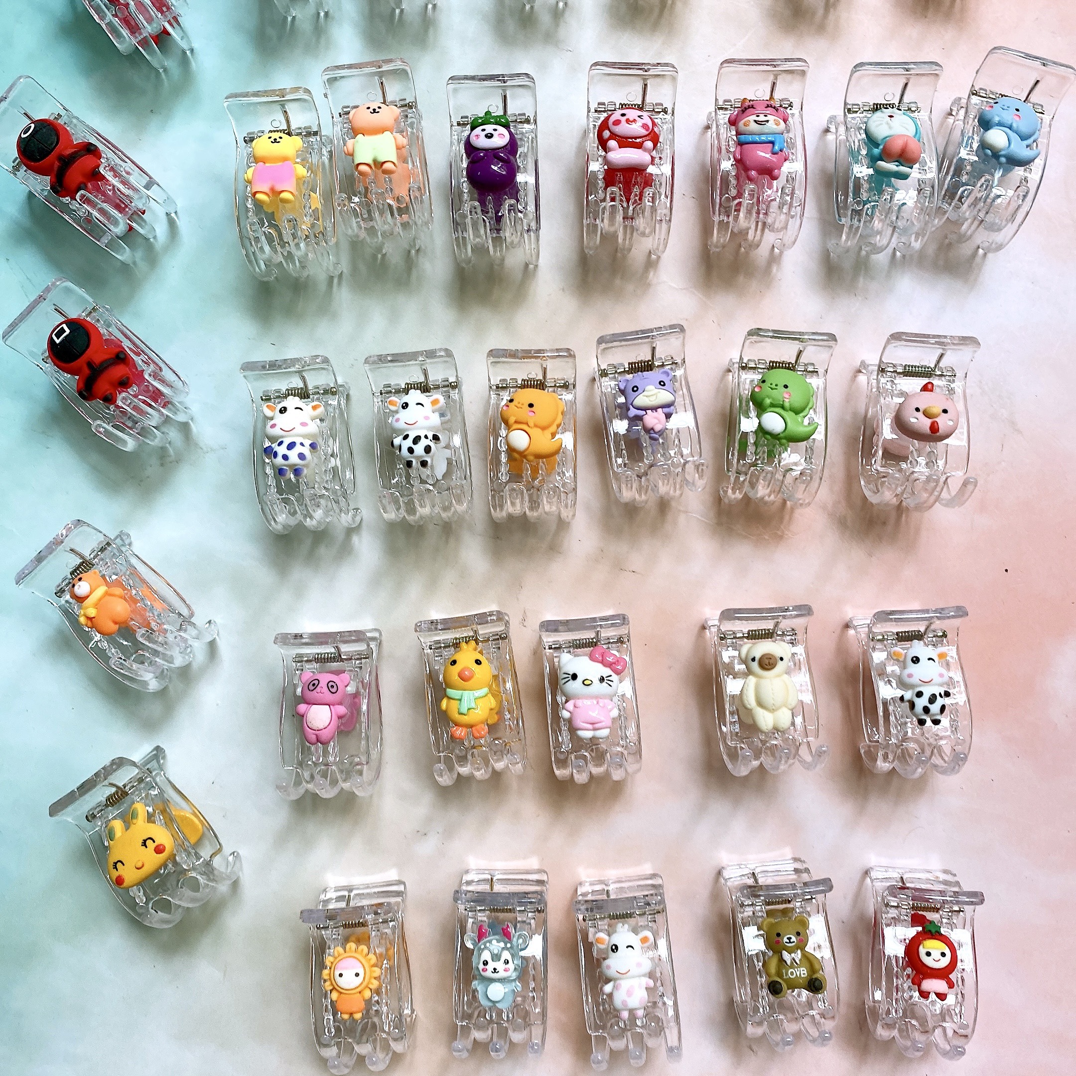 {Tím.Store}KẸP CÀNG CUA ,BẤU TÓC 5 RĂNG CHARM HANDMADE GIÁ RẺ