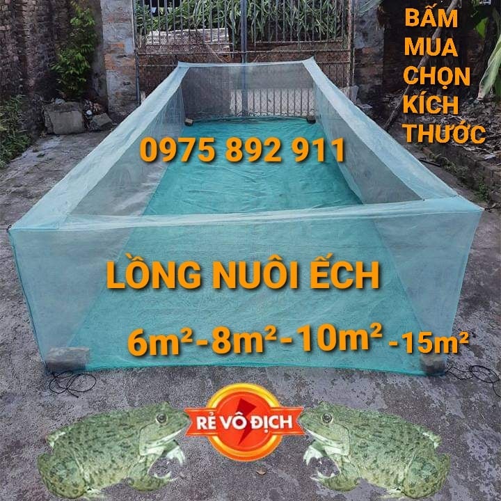 Lồng nuôi ếch chuyên nghiệp