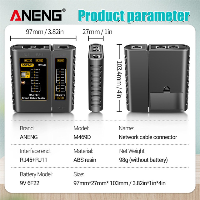 Aneng%20M469a%20Smart%20Rj45%20Network%20Cable%20Tester%20Rj11%20Lan%20Cable%20Tester%20Finder%20Wire%20Networking%20Tool%20Network%20Repair%20-%20Image%204