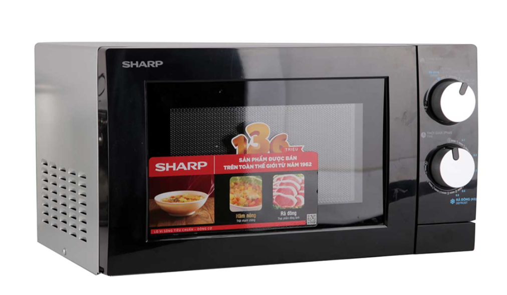 Lò vi sóng Sharp R-208VN-WS 20 lít