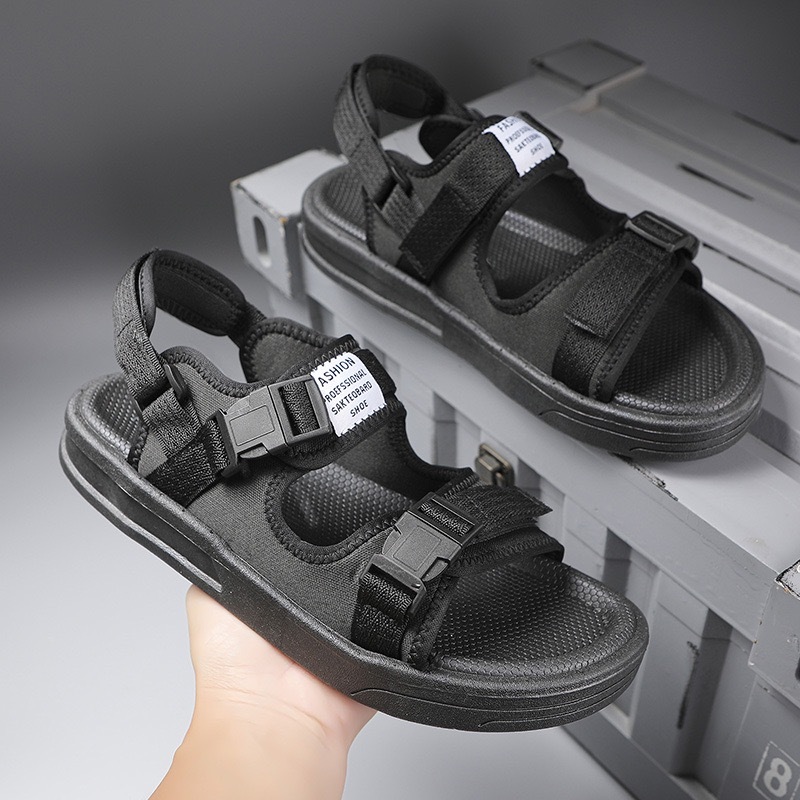 Sandal nam nữ, dép quai hậu nam nữ, sandal học sinh đế mềm êm siêu bền, sandal 2 quai siêu hót