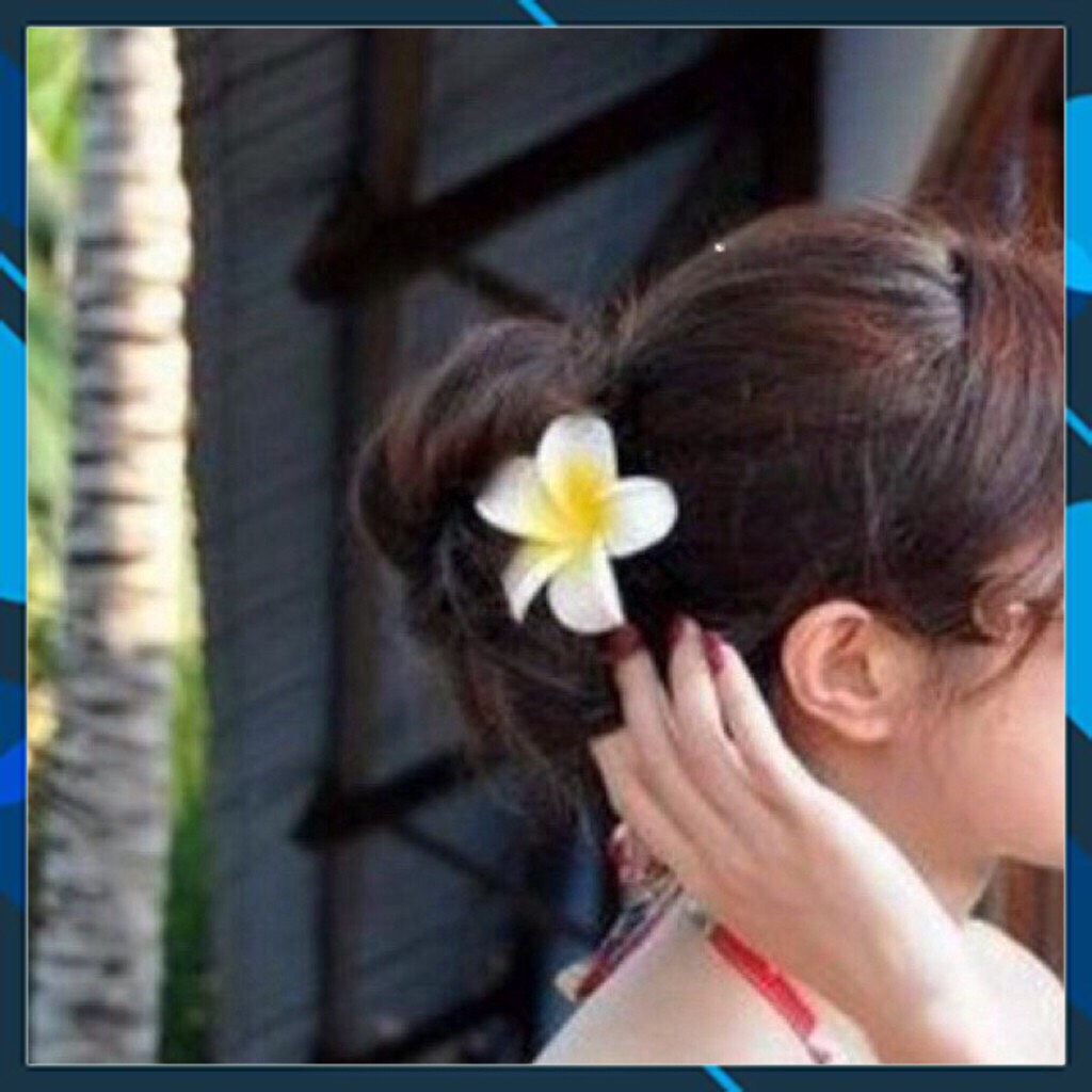 Kẹp Tóc Mỏ Vịt Hoa Đại Cỡ Lớn-phukienteen