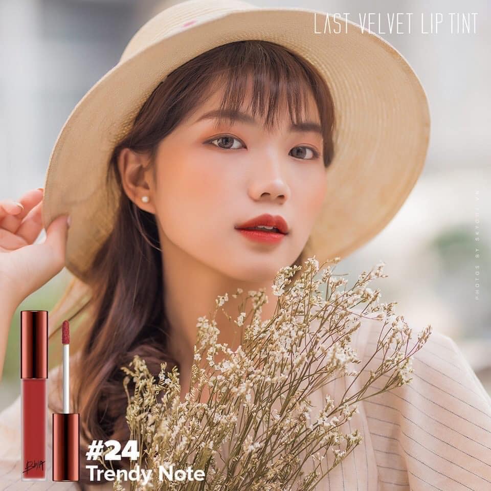 Bbia 24 Lipstick in Earthy Pink Red Color (Bbia Last Velvet Lip Tint)