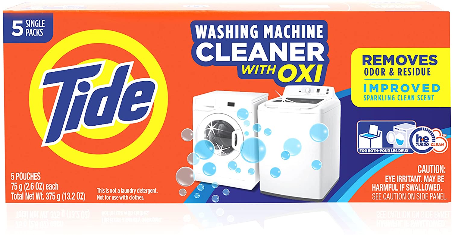 Tide Washing Machine Cleaner, Pouches