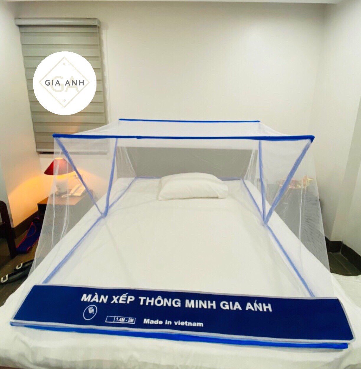 Mosquito Net sleeping stowed-màn chụp người lớn-mùng xếp smart warranty 12 months