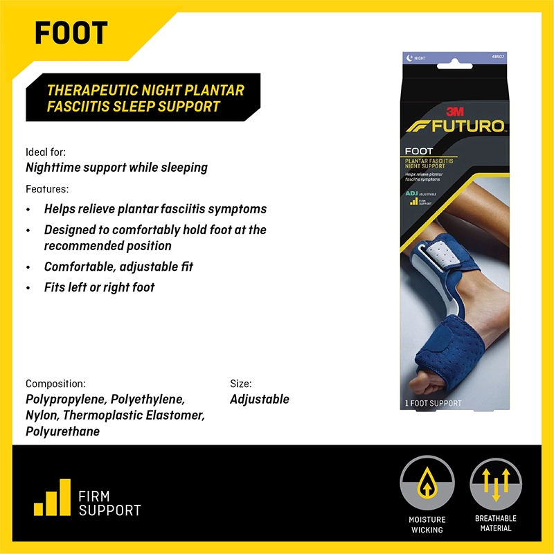 FUTURO NIGHT FOOT PLANTAR FASCILTIS 1S (48507)