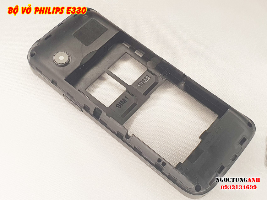Bộ vỏ điện thoại Philips E330 mới, chính hãng