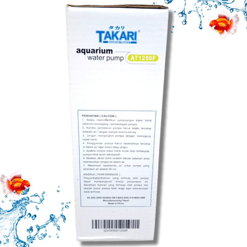 Pompa aquarium Internal filter TAKARI AT 1250F