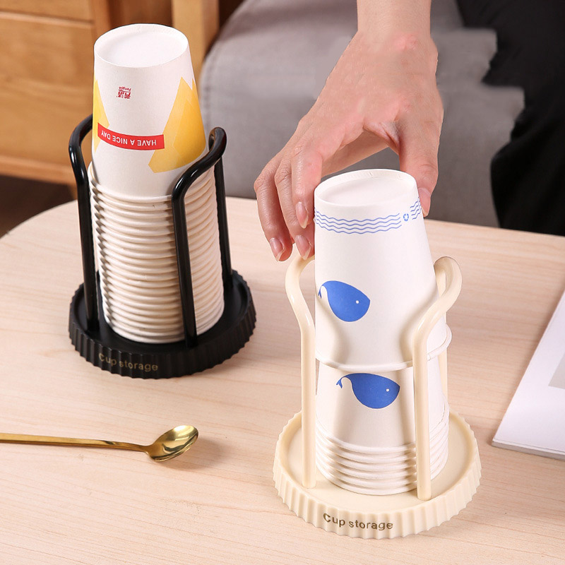 Cup Storage Holder Rack Shelf Water Tea Cups Dispenser Mug Display ...