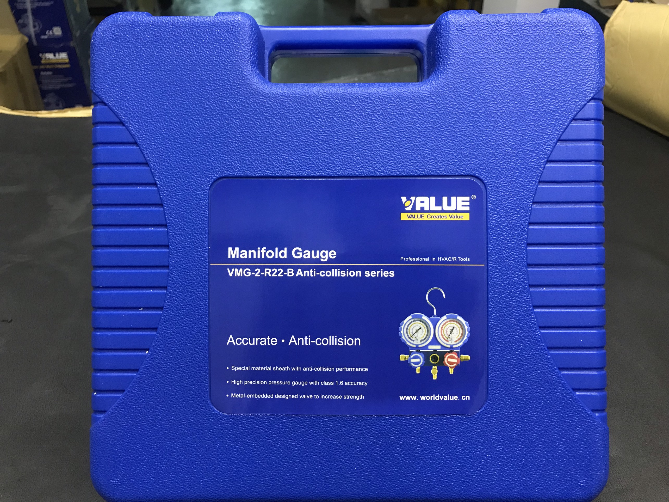Đồng Hồ Gas Đôi VALUE Model VMG-2-R22-B (Có Dây)