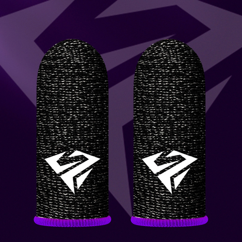 【Must-Have Accessories】 2 Pcs Game Fingertip Gloves Sweatproof Anti-slip Screen Finger Sleeve Breathable Gaming Fingertip Cover For Gamer.