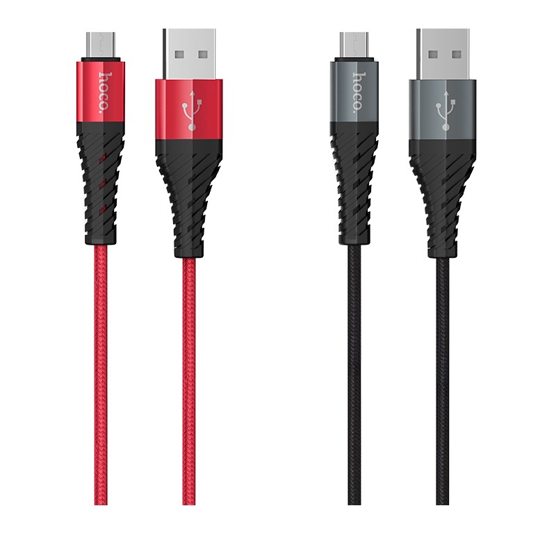 Cáp sạc nhanh Hoco X38 Lightning- Micro- TypeC