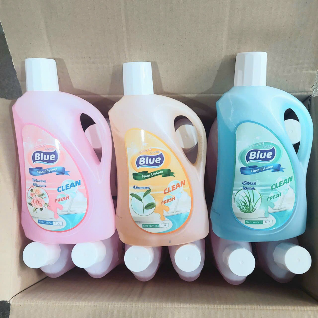 Nước Lau Sàn Blue Thơm Mát Đuổi Muỗi 1000ml