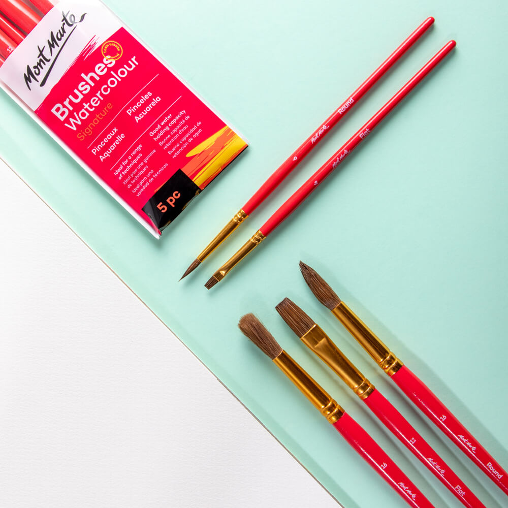Mont Marte Gallery Series Brush Watercolor-5pc.