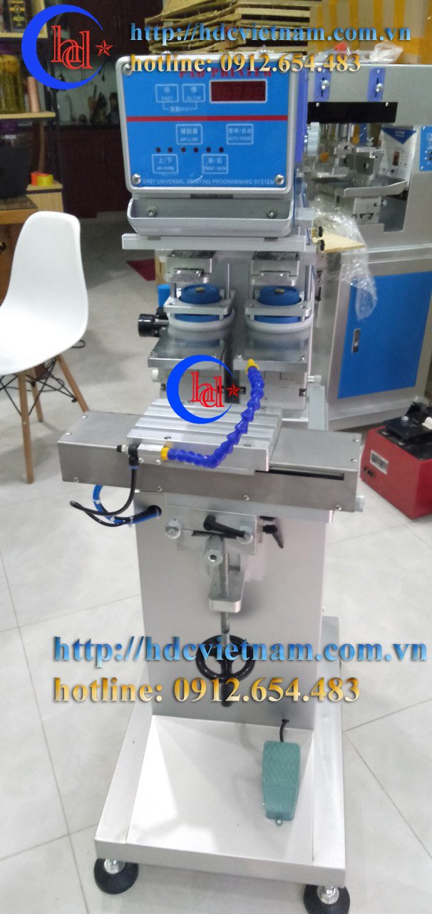 MÁY IN TAM PON (IN PAD) 2 MÀU CỐC MỰC