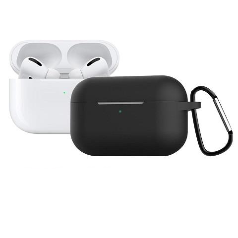 Case Airpod Pro - Ốp Airpod Pro - Trơn nhiều màu ( kèm móc sắt )