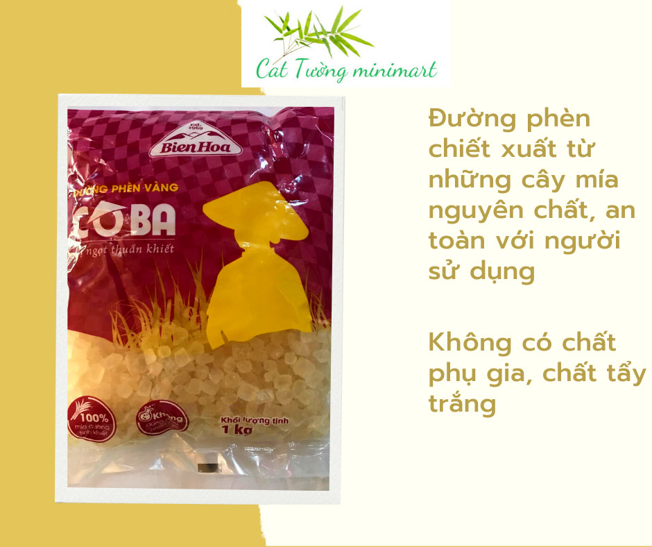 Đường phèn vàng nguyên chất Biên Hoà