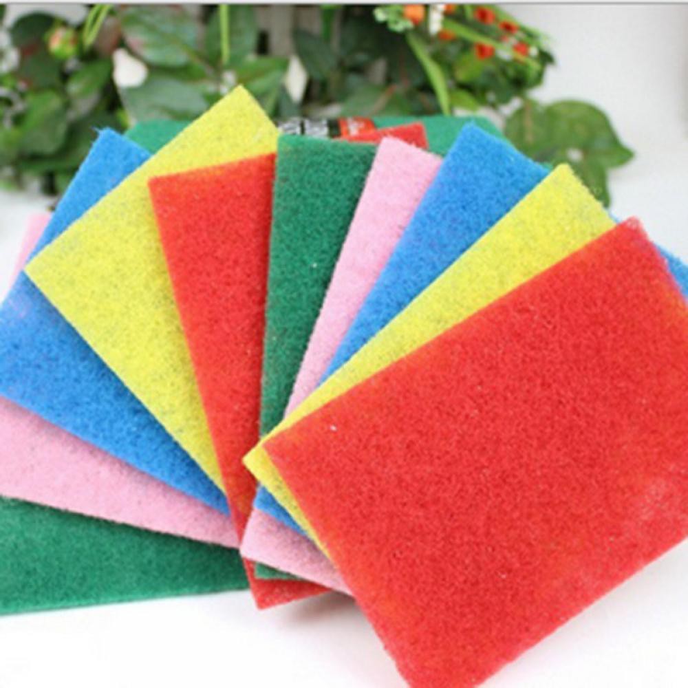 Set 10 miếng rửa chén bọt biển nhiều màu