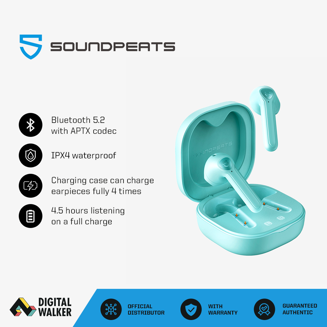 Digital Walker launches SoundPEATS TrueAir2 with aptX support, promo price  is PHP 1,990