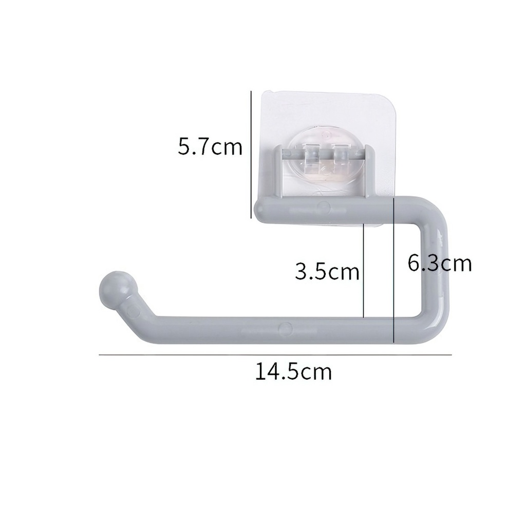 Kitchen bathroom practical paper plastic tissue roll holder