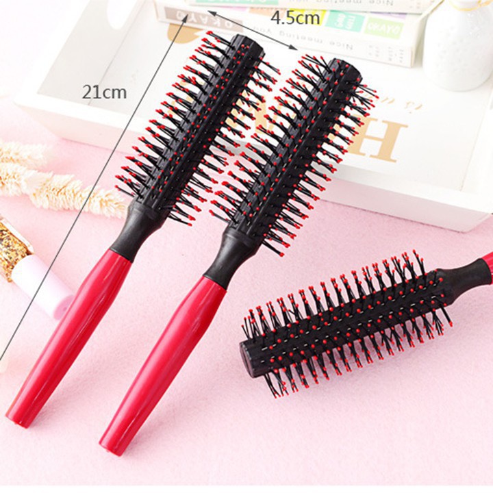 Lược tròn chải tóc uốn tạo kiểu