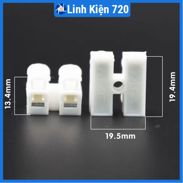 Bộ 10 cầu nối dây điện 2P