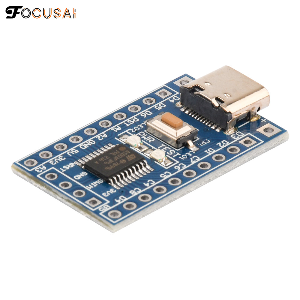 FocusAi STM8S103F3P6 STM8S003F3P6 ARM Minimum System Development Board Module for Arduino with Type-C Port