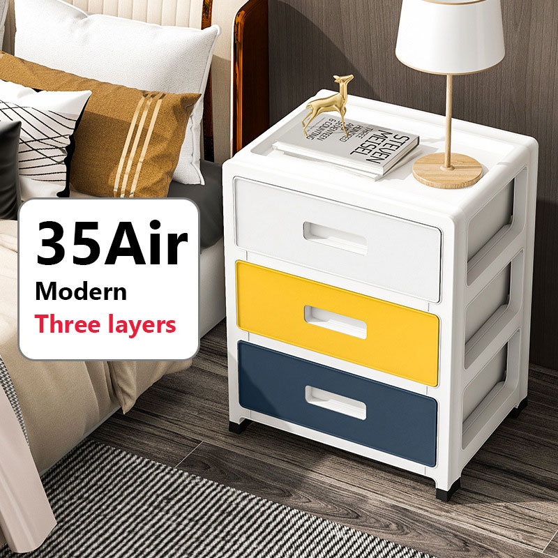 35 side wide household slit lockers, drawer type underwear storage box, office file organizer, bedroom bedside table