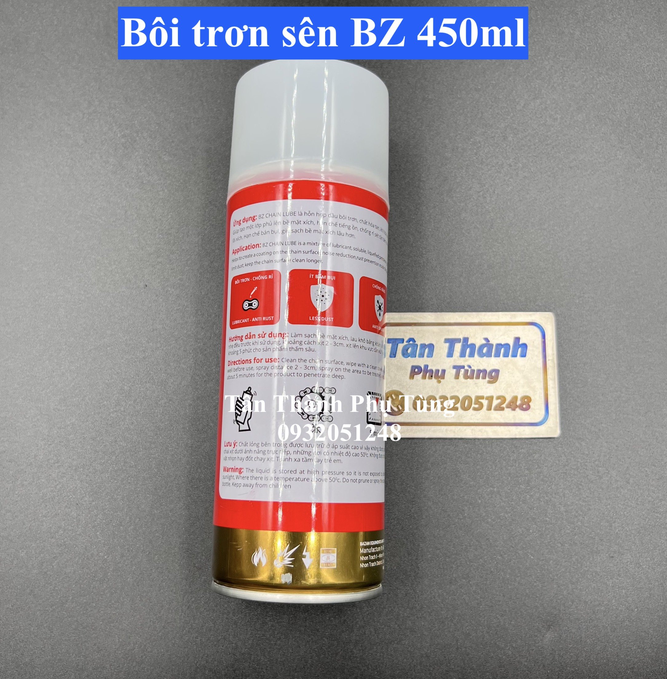 BZ Dưỡng sên 450ml , rửa sên 600ml