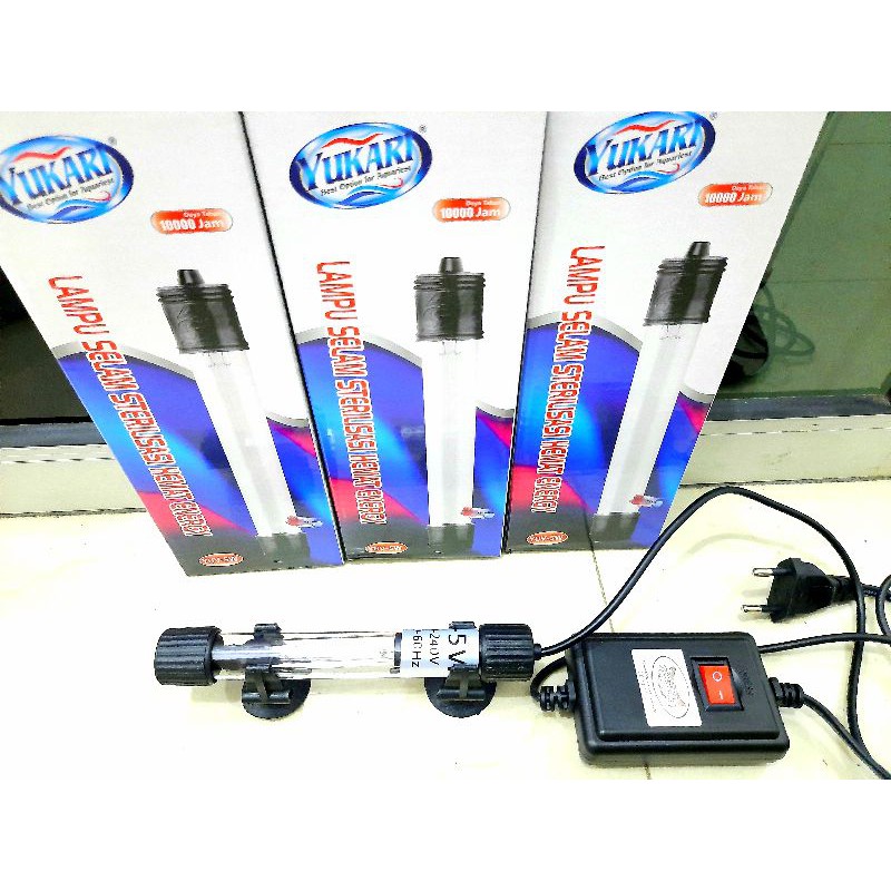 Lampu UV ultraviolet anti lumut bakteri sterilisasi LAMPU UV YUKARI 5WATT