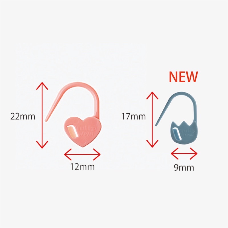 Hộp 15 cái đánh dấu Tulip size nhỏ