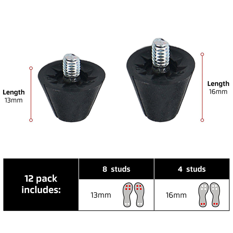 12PCS Football Shoe Replacement Spikes Football Shoe Studs Spikes For ...