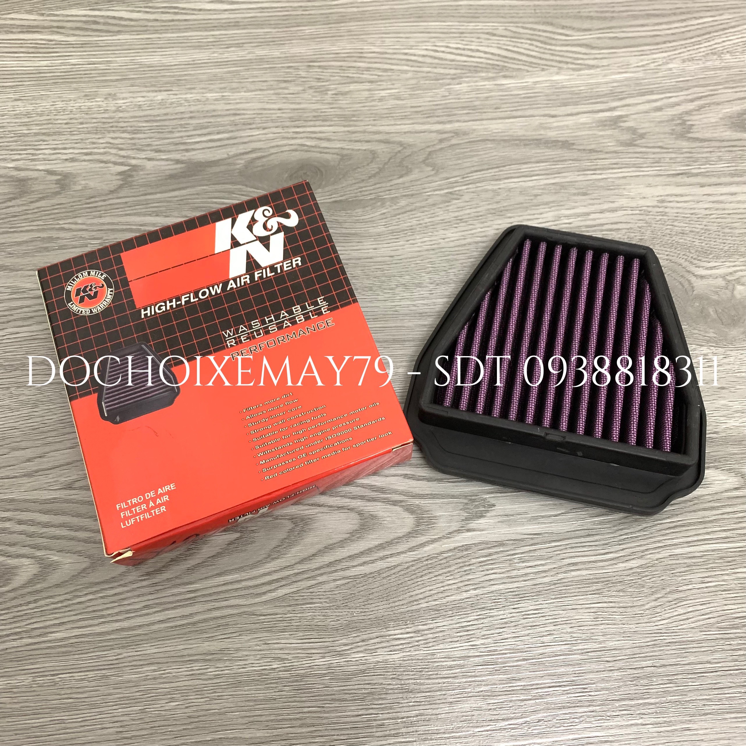 Lọc gió độ kn gắn winner , sonic , winner x