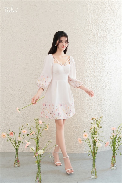 Tiela dầm váy hoa-lilla dress