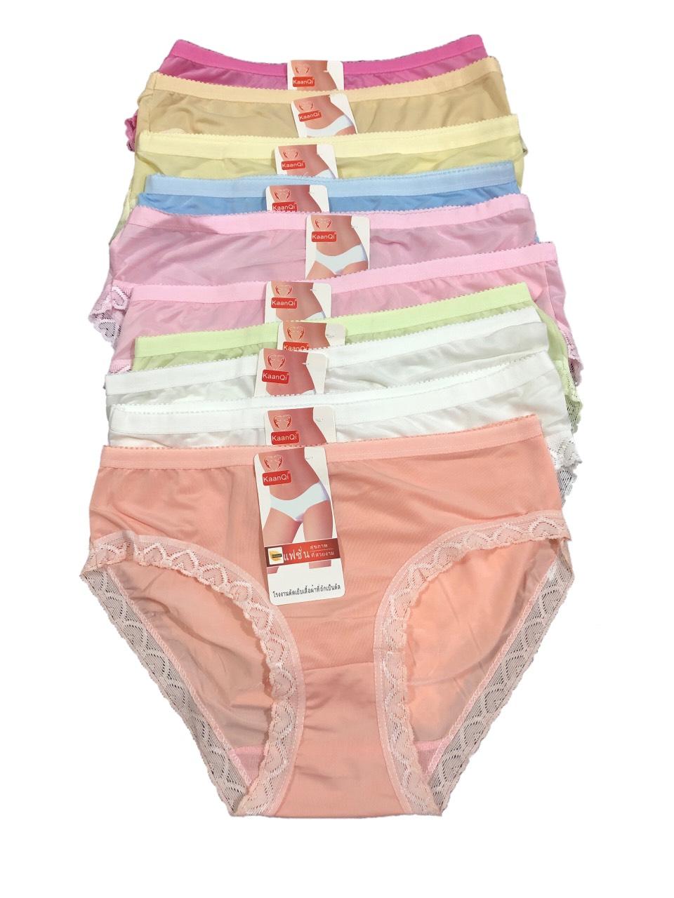combo 10 quần lót nữ thun lạnh (TL.583), size 40-52kg