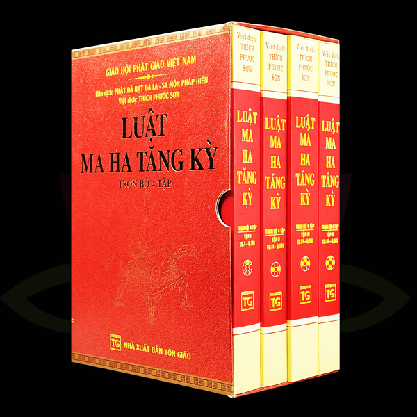 Luật ma ha tăng kỳ - bộ 4 tập