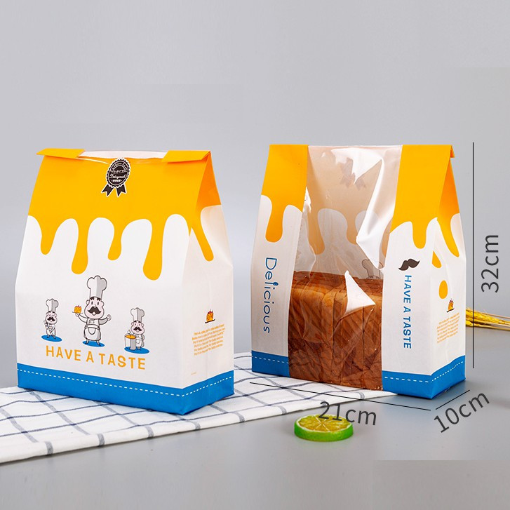 50 Túi Bánh Mì Hoa Cúc Đầu Bếp Vàng