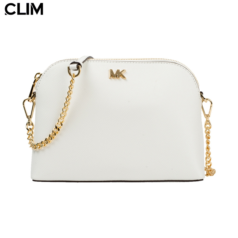 Arriba 53+ imagen michael kors large crossgrain leather dome crossbody