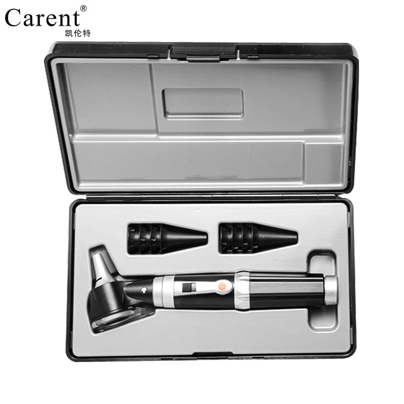 Carent Professional Otoscopio Diagnostic Kit Ear Care LED Portable