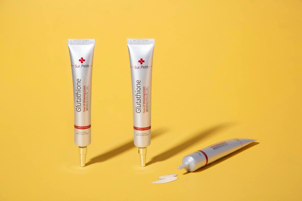 sur petit glutathione Kem Dưỡng Trắng Chuyên Sâu Sur.Petit Glutathione Whitening Tone Up Cream  Kem Dưỡng Trắng Không Chứa Cồn Và Paraben Đều Màu Da Và Làm Mờ Đốm Đen Kem  Dưỡng Trắng Phù Hợp