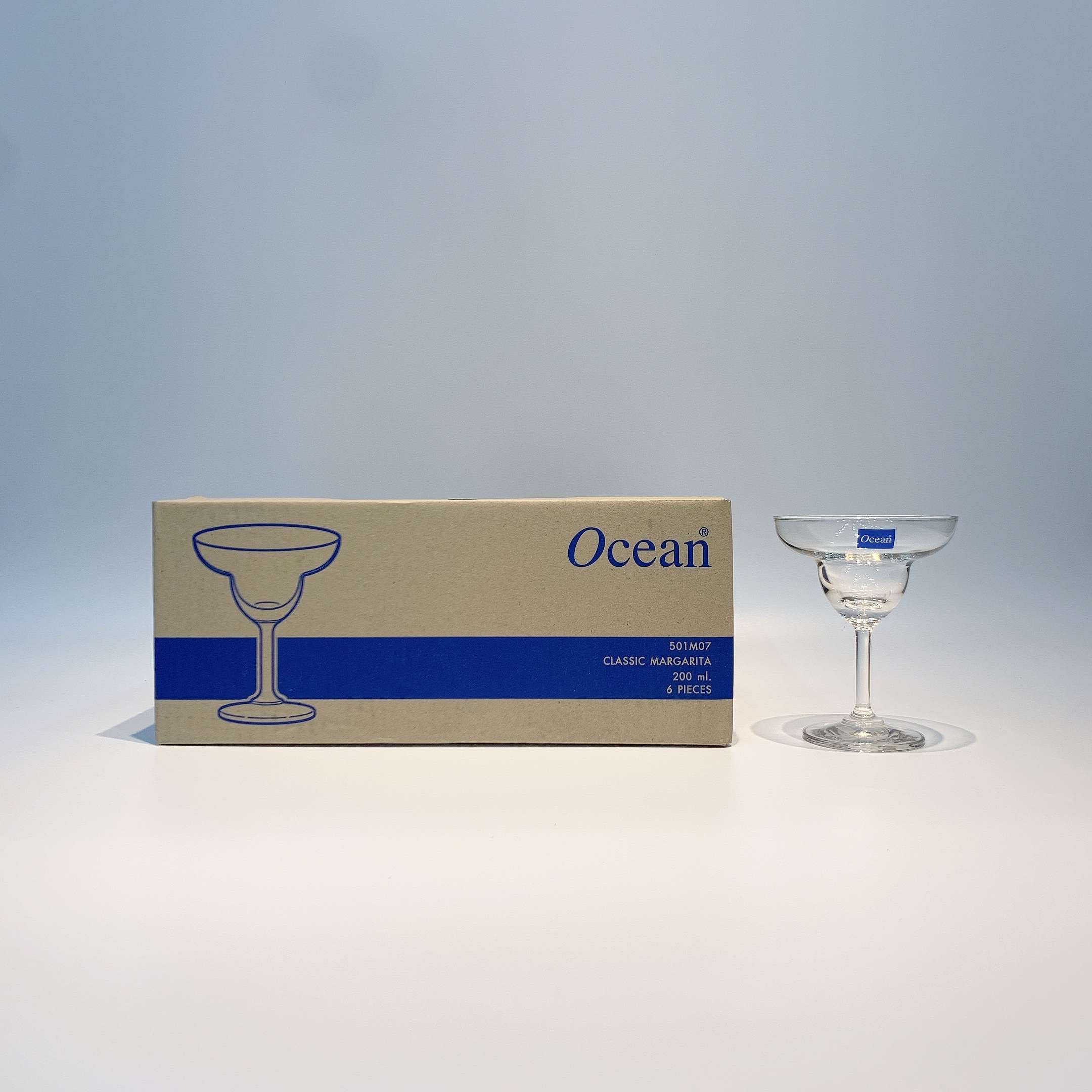 (THủy Tinh - Ocean.501M07) BỘ 6 LY CLASSIC MARGARITA  200ML OCEAN THÁI LAN