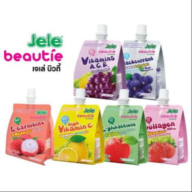 HCM- Nước thạch trái cây Jele Beautie 150ml Thái Lan