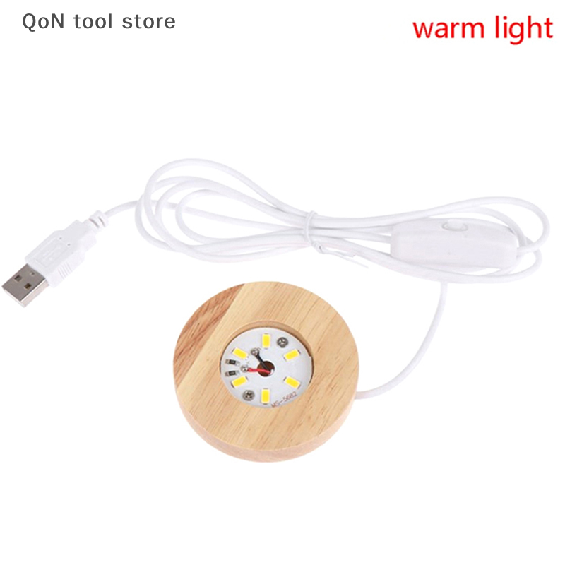 QoN tool Đế đèn Led bằng gỗ đế đèn ngủ bằng gỗ đế đèn Led trưng bày