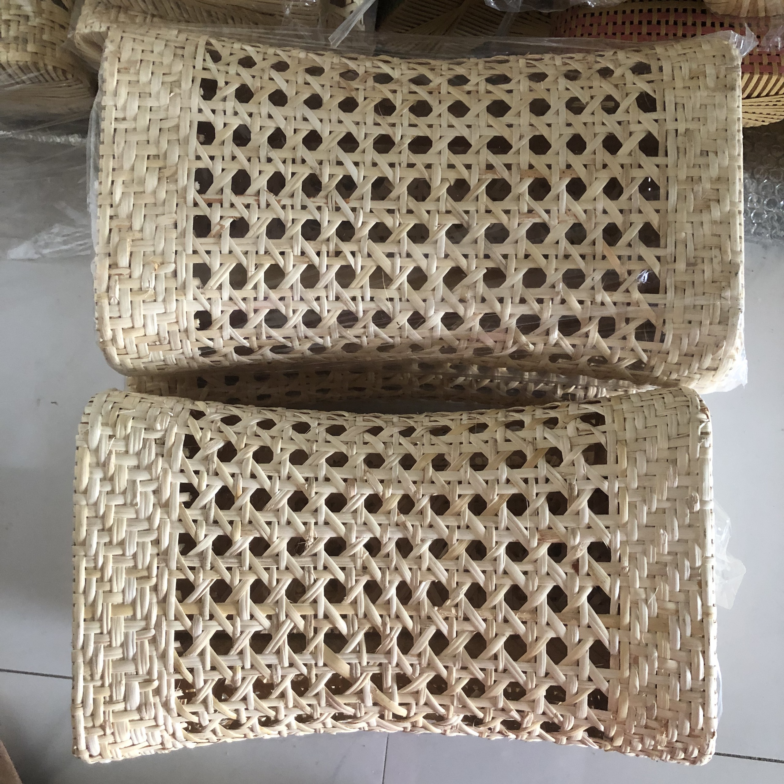 Gối mây tre đan, chất liệu mây tự nhiên cao cấp