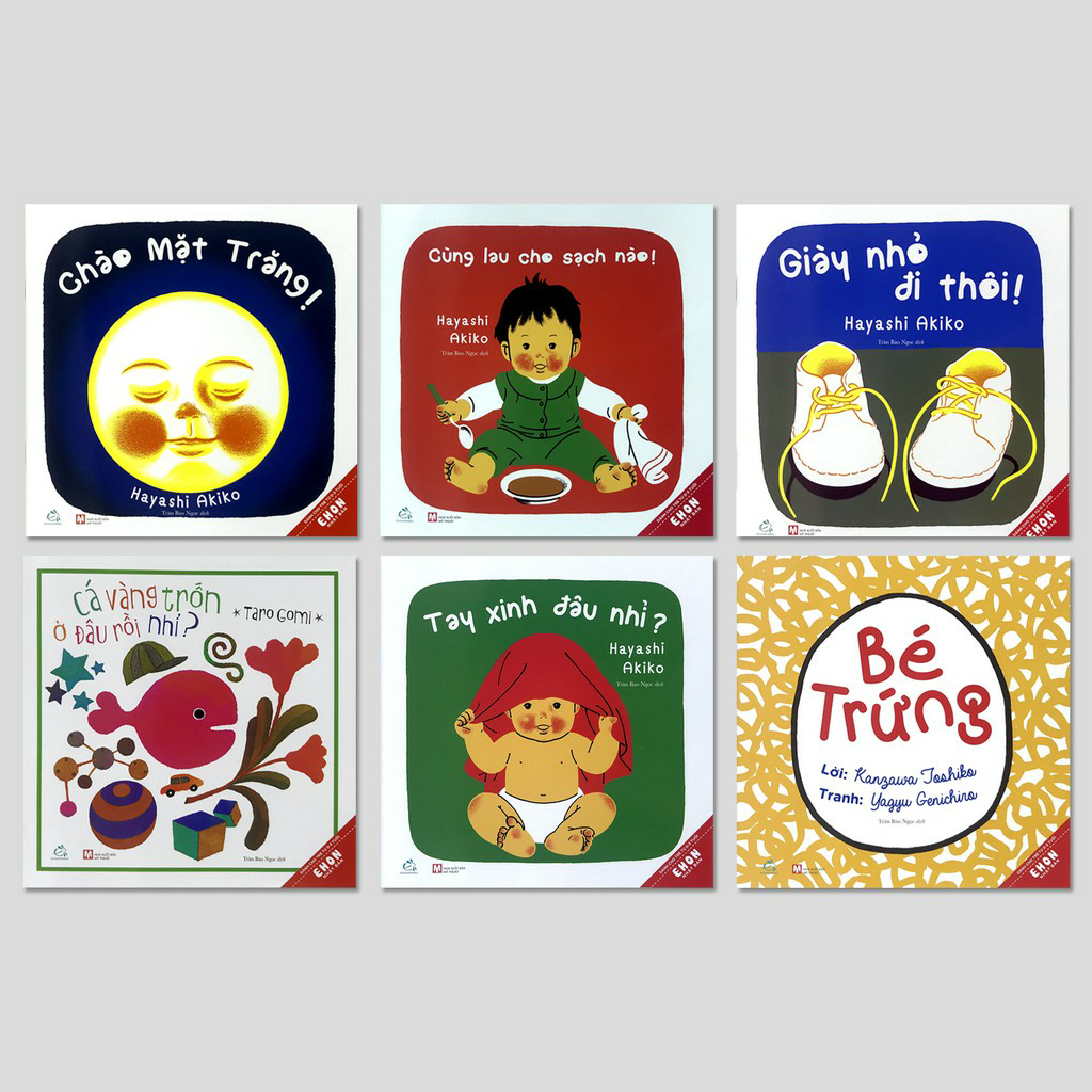 (Sale Off) Ehon Bé ngoan sách phát triển trí tuệ